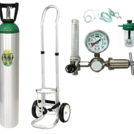Oxygen Cylinder Aluminum 10 Litre