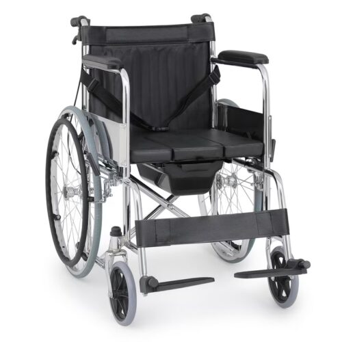Commode Wheelchair with break
