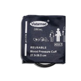 Adult Single Tube Reusable NIBP Cuff Size 27.5 to 36.5 cm