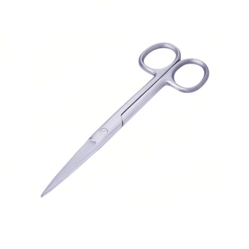 Sharp Dressing Scissors - High-quality stainless steel scissors for controlled and precise cutting in medical dressing applications.