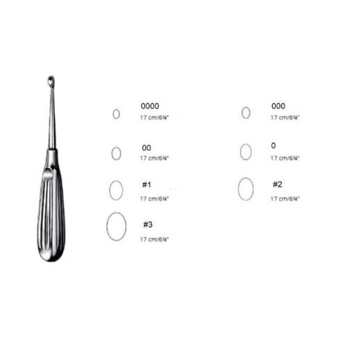 Bone Curette By Sizes Bone Curette By Sizes - Precise orthopedic instrument for bone scraping, versatile sizing, durable construction, ergonomic design, reliable performance.