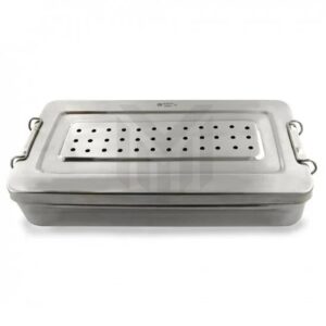 Instrument Box with Hole - Surgical Equipment Organizer