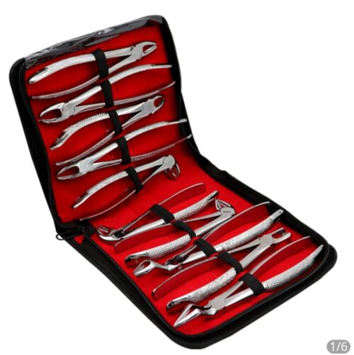 adult extraction forceps set