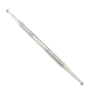 Double Ball Burnisher - High-quality stainless steel burnisher for controlled shaping and smoothing in dental restorative procedures.