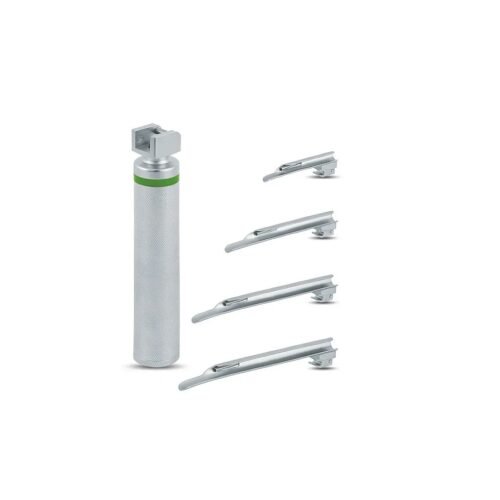 Pedo Laryngoscope Miller Fiberoptic 4 Blades Pedo Laryngoscope Miller Fiberoptic 4 Blades