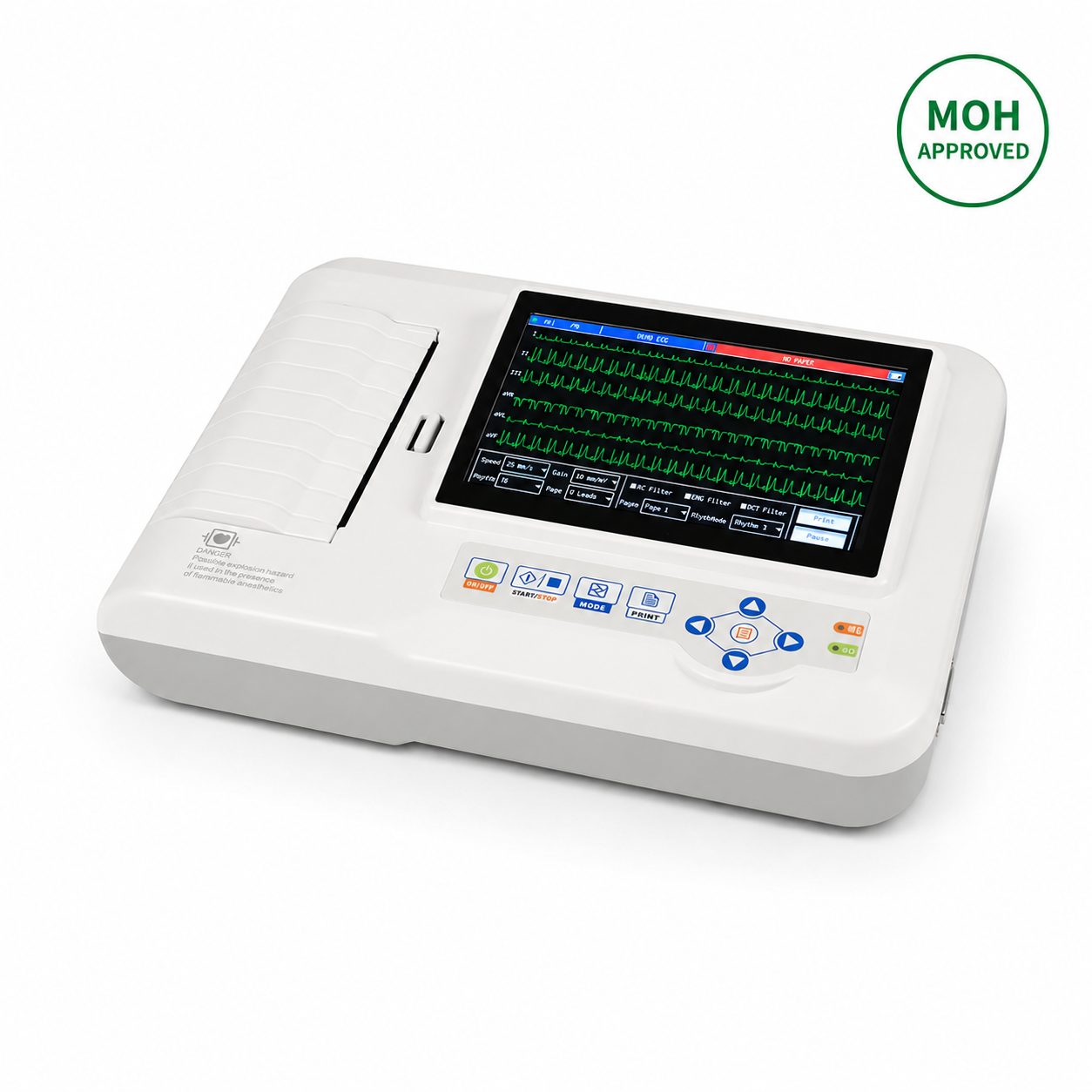 Contec ECG Machine 600G 6 Channel