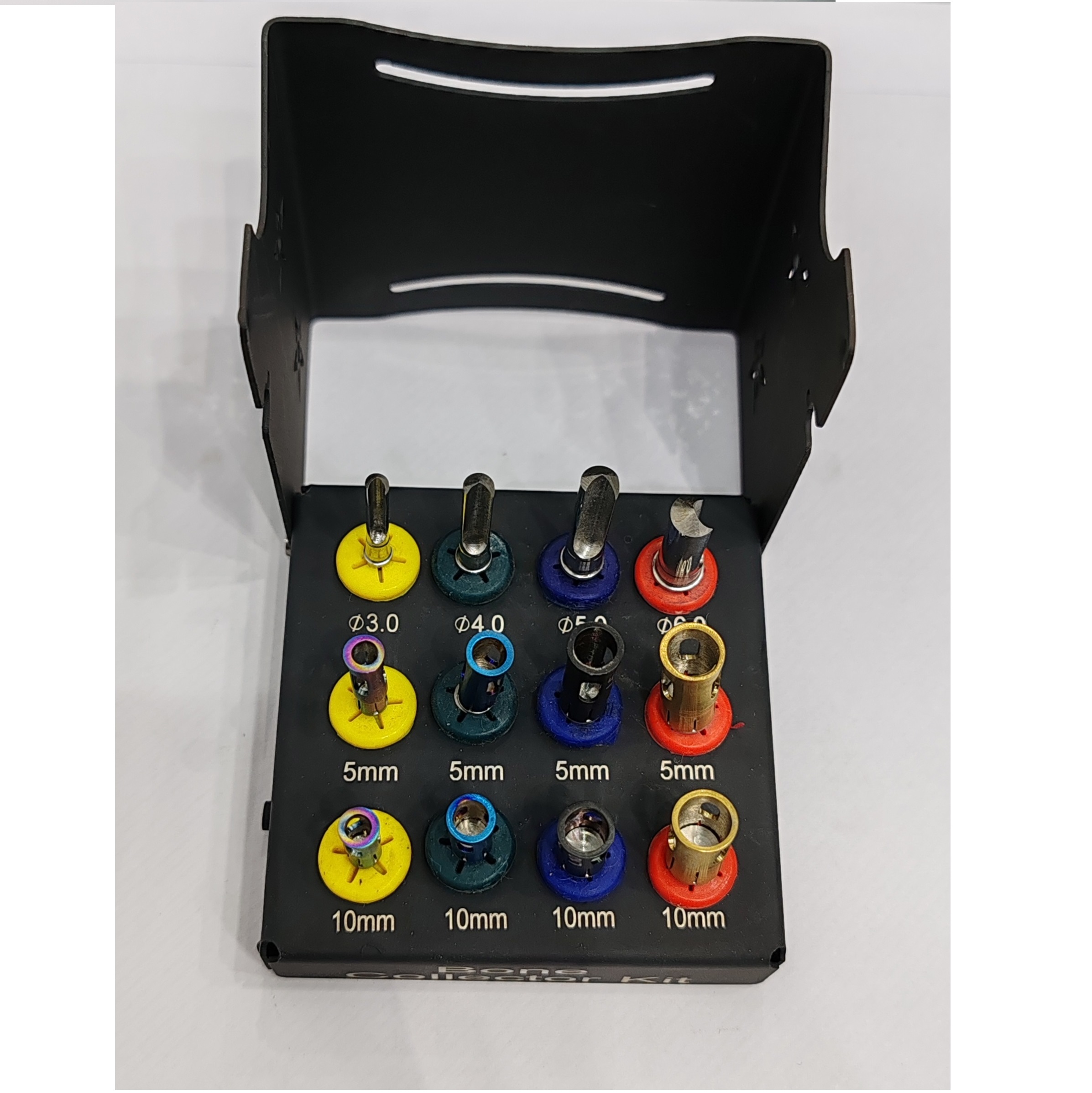 Dental bone collector kit for bone chip maker Drills with stopper - Image 3