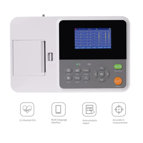 Contec E3 3 Channel ECG Machine | 12 Lead EKG UAE