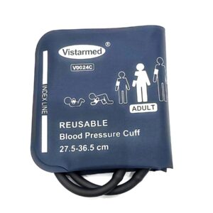 Double Tube Adult Reusable NIBP Cuff (27.5–36.5 cm)