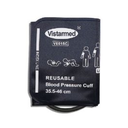 Extra Large Single Tube Reusable NIBP Cuff Size 35.5 to 46 cm