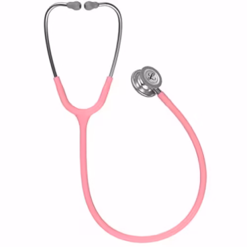 littmann-classic-iii-monitoring-stethoscope-5633 3M™ Littmann® Classic III™ Monitoring Stethoscope, Pearl Pink Tube 5633