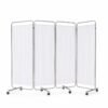 4 Fold Ward Screen – WHITE