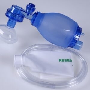PVC Resuscitator Manual Ambu Bag for Infants & Neonates Blue Valve