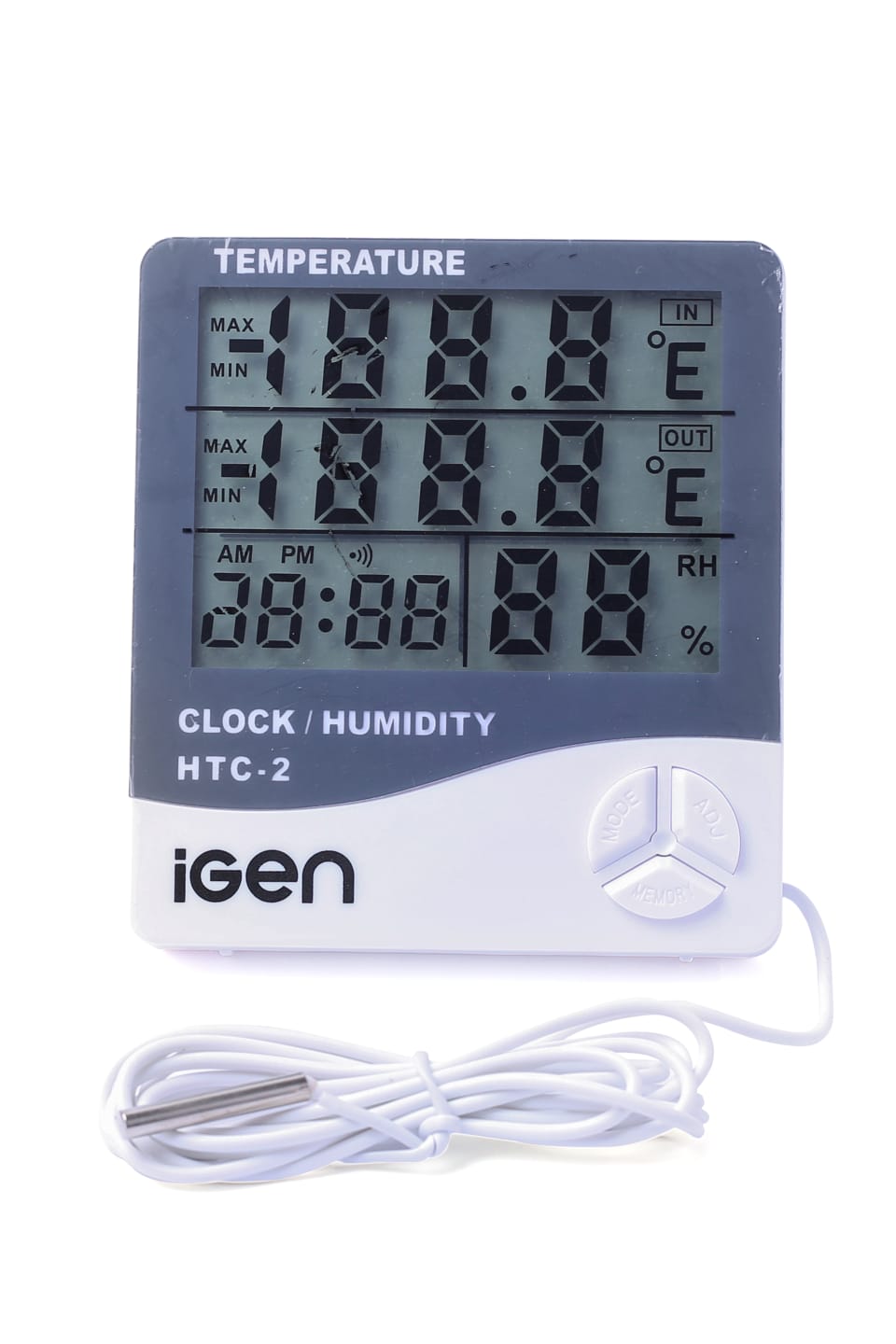IGEN HM 70 Thermo Hygrometer With Probe Wire