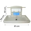 Wall Mounted Baby Station Table