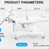 Electric Gynecology Bed – White