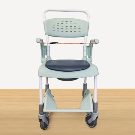 SC8188 Aluminium Mobile Commode with Seat Belt