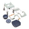 SC8188 Aluminium Mobile Commode with Seat Belt
