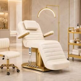 3 Motor Electric Spa Bed with Stool