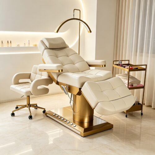 Luxury Electric Heating Massage Table – Spa Beauty Salon Treatment Bed 3 Luxury Electric Heating Massage Table